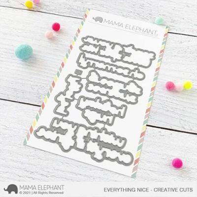 Mama Elephant Creative Cuts - Everything Nice